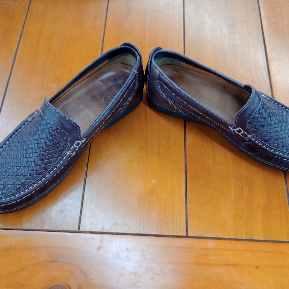 ARNOLD  PALMER Men Ashton Brown Casual Loafer Size 9.5M (49)
